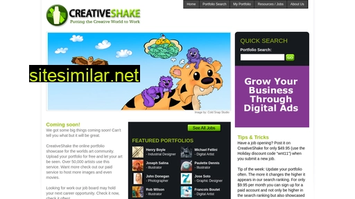 creativeshake.com alternative sites