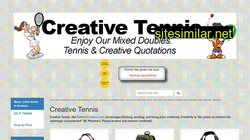 creativetennis.com alternative sites