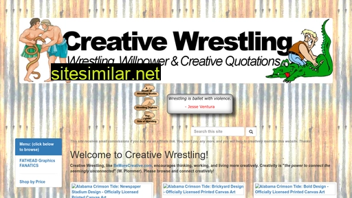 creativewrestling.com alternative sites
