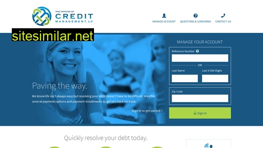 creditmanagementonline.com alternative sites