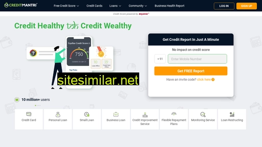 creditmantri.com alternative sites