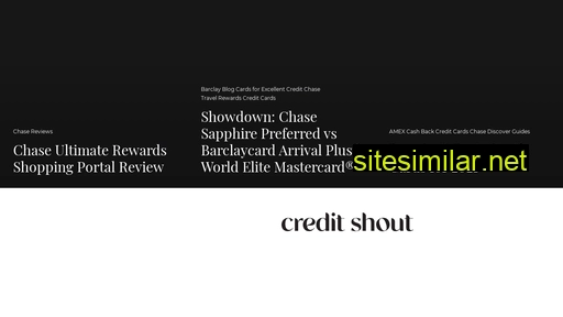 creditshout.com alternative sites