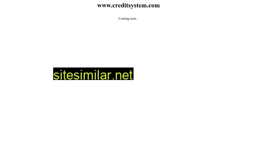 creditsystem.com alternative sites