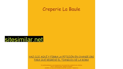 creperielabaule.com alternative sites