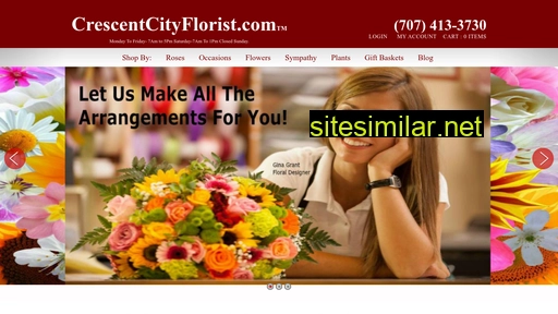 Crescentcityflorist similar sites