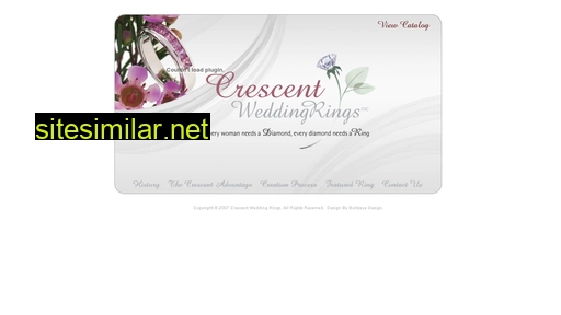 crescentweddingrings.com alternative sites