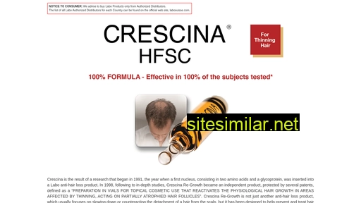crescina.com alternative sites