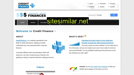 creditfinanceplus.com alternative sites