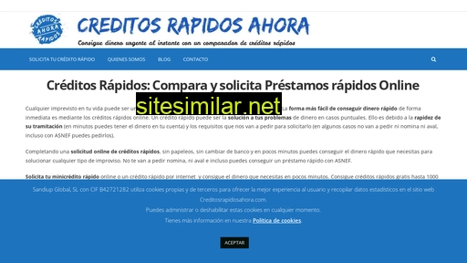 creditosrapidosahora.com alternative sites