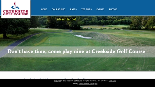 creeksidegolfcourse.com alternative sites