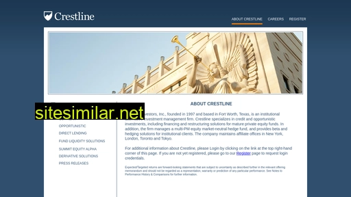 crestlineinvestors.com alternative sites
