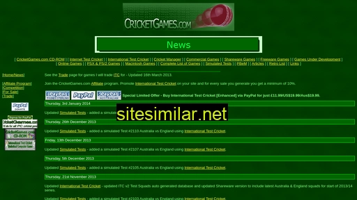 cricketgames.com alternative sites