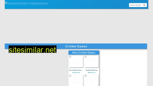 cricketgamesatme.com alternative sites