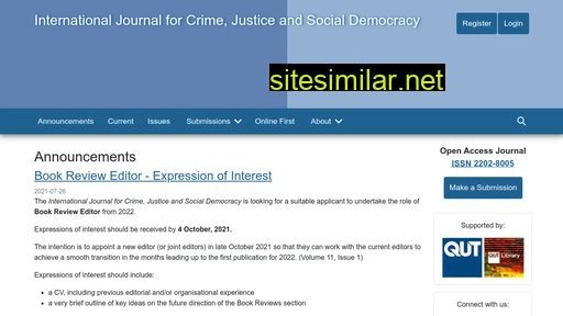 crimejusticejournal.com alternative sites