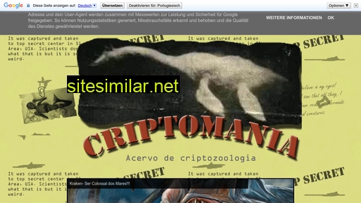 criptomania-criptozoologia.blogspot.com alternative sites