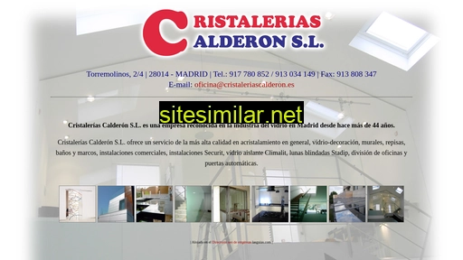 cristaleriascalderon.com alternative sites