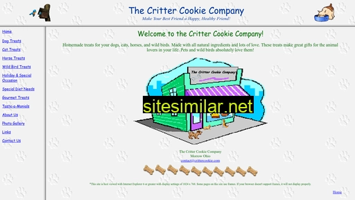 crittercookie.com alternative sites