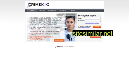 crimedex.com alternative sites