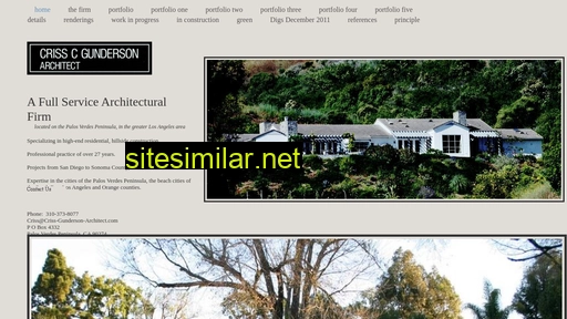 criss-gunderson-architect.com alternative sites