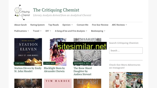 Critiquingchemist similar sites