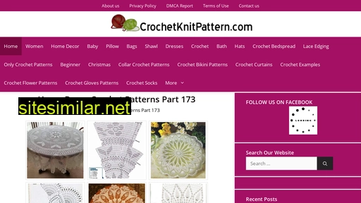 Crochetknitpattern similar sites