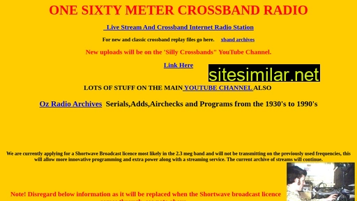 crossbandradio.com alternative sites