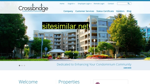 crossbridgecondominiums.com alternative sites