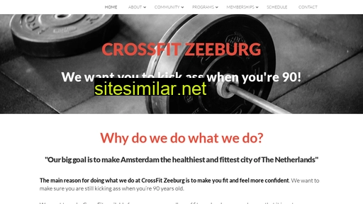 crossfitzeeburg.com alternative sites