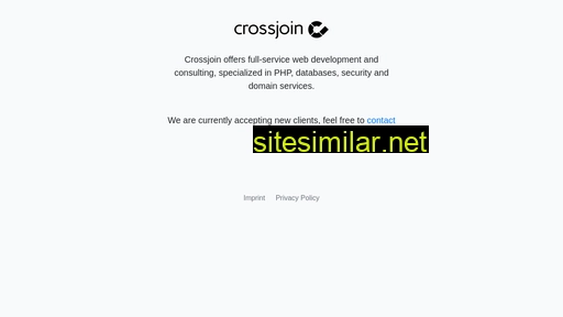 Crossjoin similar sites