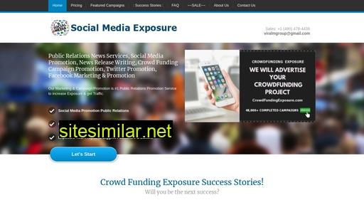 crowdfundingexposure.com alternative sites