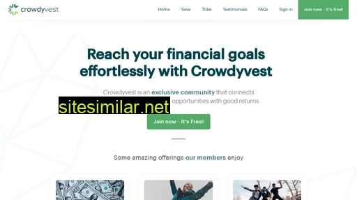 Crowdyvest similar sites
