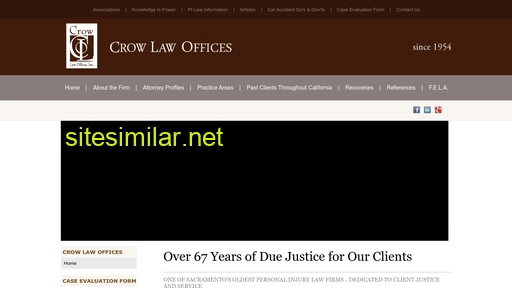 crowlawoffices.com alternative sites