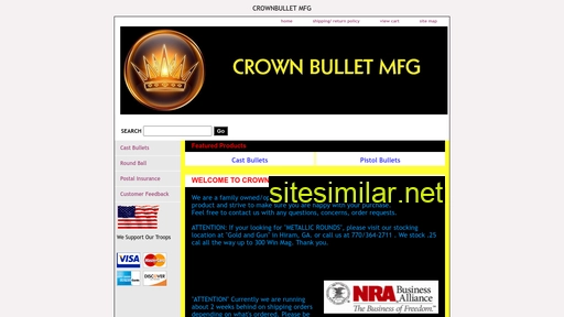 crownbullet.com alternative sites