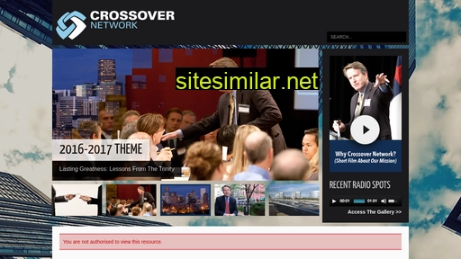 Crossovernetwork similar sites