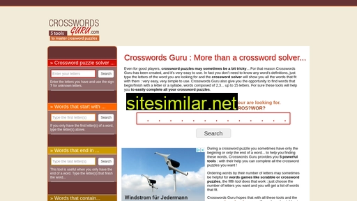crosswordsguru.com alternative sites