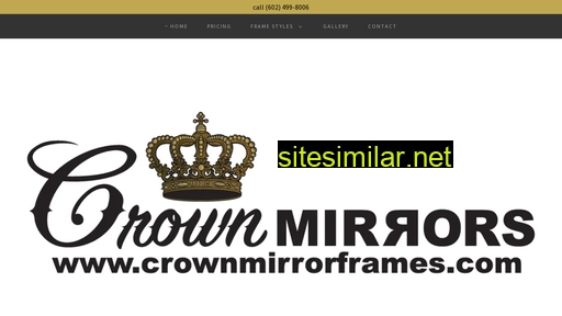 crownmirrorframes.com alternative sites