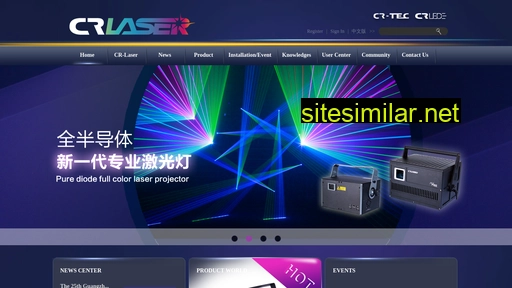 Cr-laser similar sites