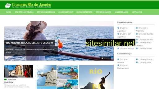 crucerosriodejaneiro.com alternative sites