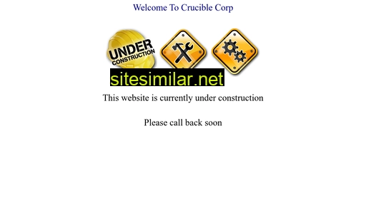 Cruciblecorp similar sites