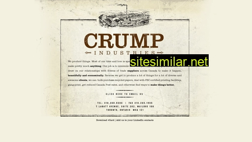 crumpindustries.com alternative sites