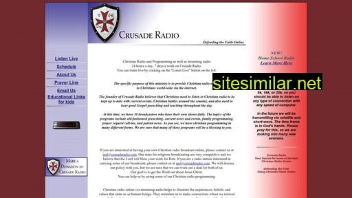 crusaderadio.com alternative sites