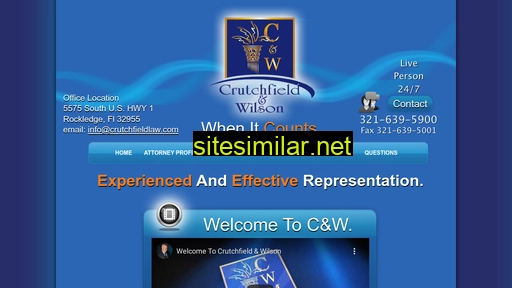 crutchfieldlaw.com alternative sites