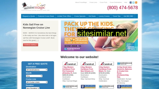 cruisemagic.com alternative sites