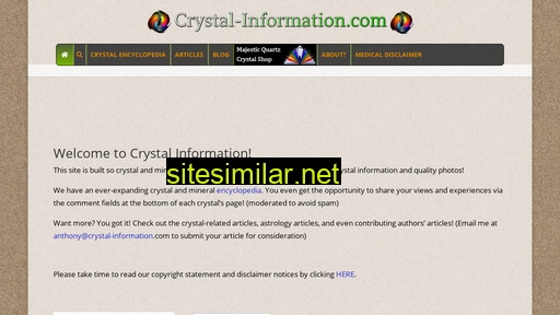 crystal-information.com alternative sites