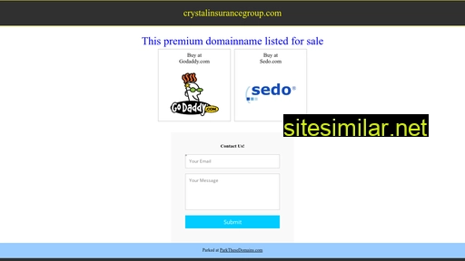 crystalinsurancegroup.com alternative sites