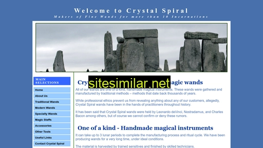 crystalspiral.com alternative sites