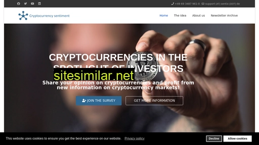 crypto-sentiment.com alternative sites