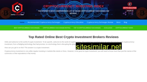 cryptoinvestingindex.com alternative sites