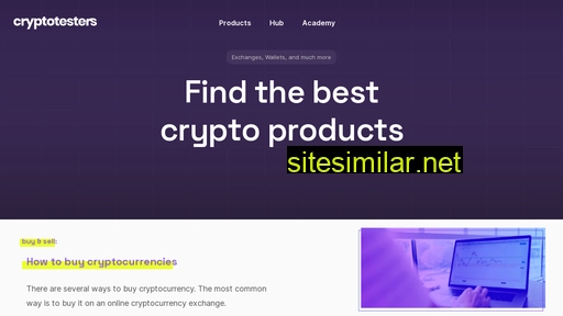 cryptotesters.com alternative sites
