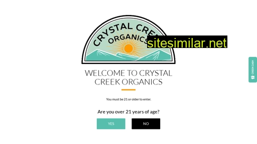 crystalcreekorganics.com alternative sites